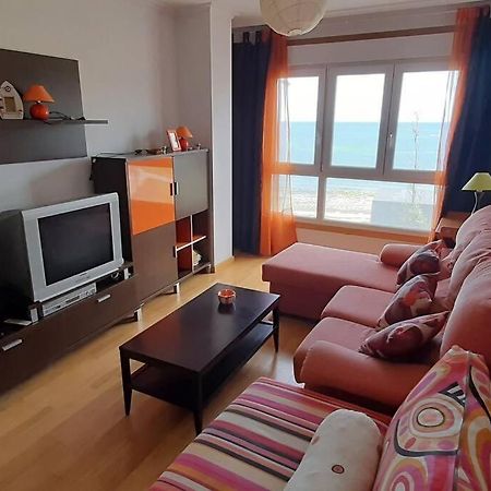 Appartamento Apartamento 1ª Linea Con Vistas A La Playa San Cibrao Esterno foto