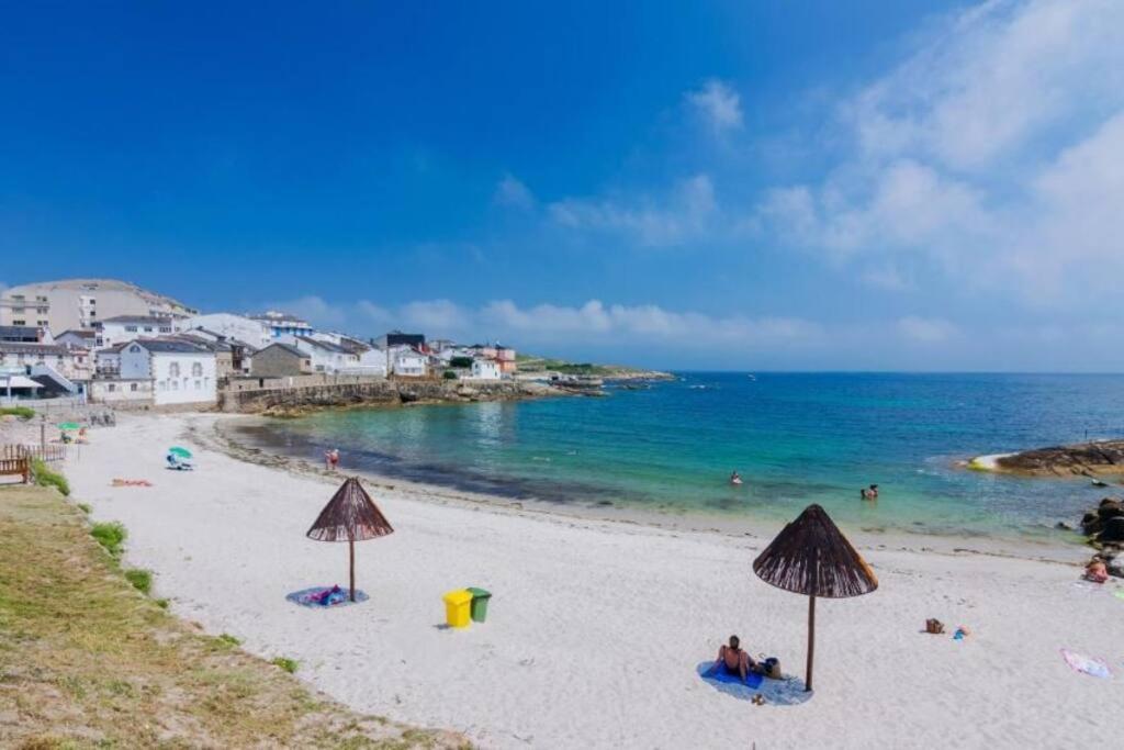 Appartamento Apartamento 1ª Linea Con Vistas A La Playa San Cibrao Esterno foto