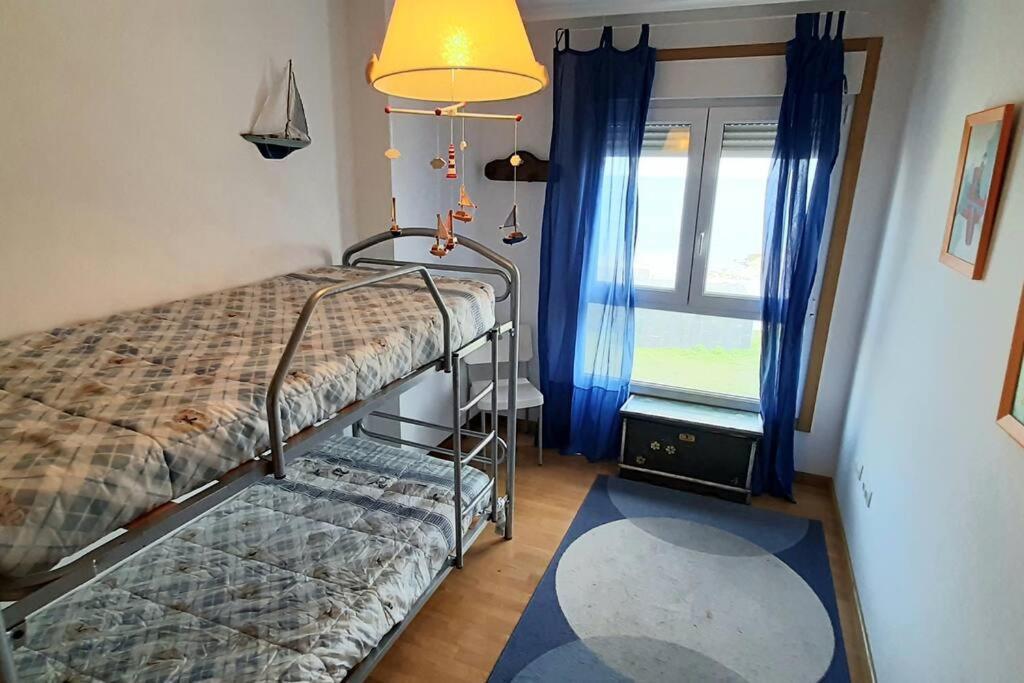 Appartamento Apartamento 1ª Linea Con Vistas A La Playa San Cibrao Esterno foto